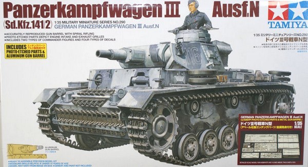Panzerkampfwagen III Ausf.N Sd.Kfz.141/2 Edition spéciale