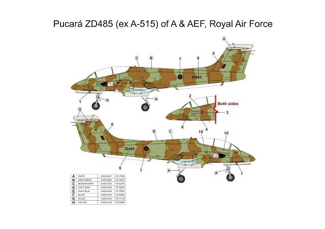 IA-58 Pucara in RAF Service – Image 3