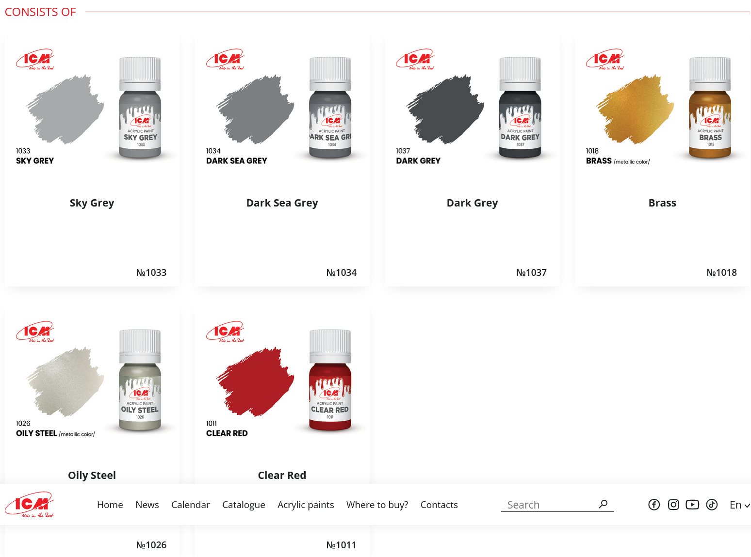 Acrylic paints set for WWII German U-boats – Image 2