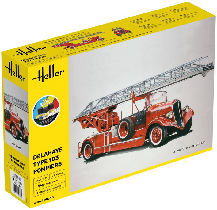 STARTER KIT Delahaye Type 103 Pompiers – Image 3
