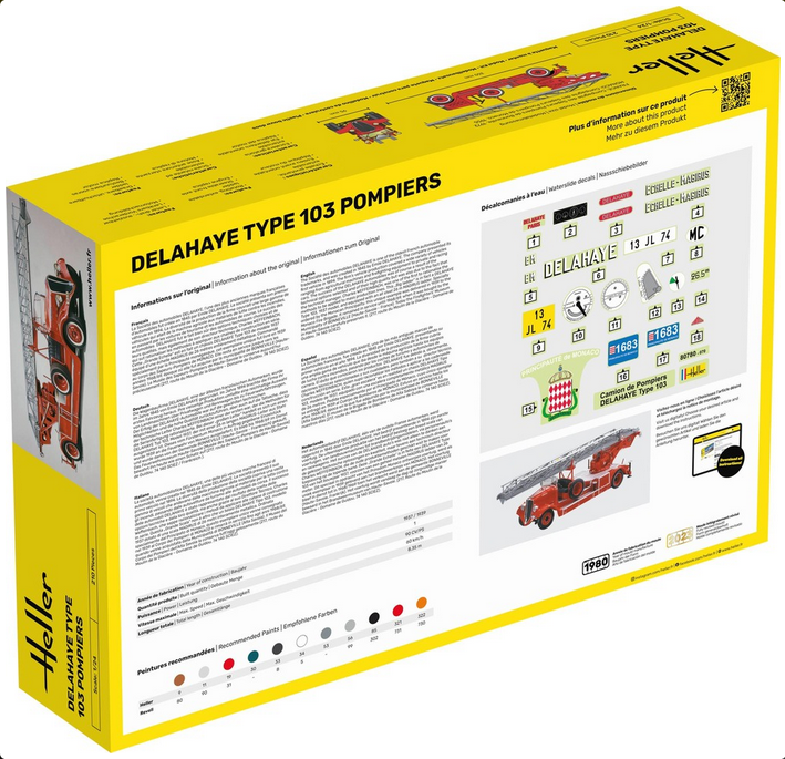 STARTER KIT Delahaye Type 103 Pompiers – Image 4