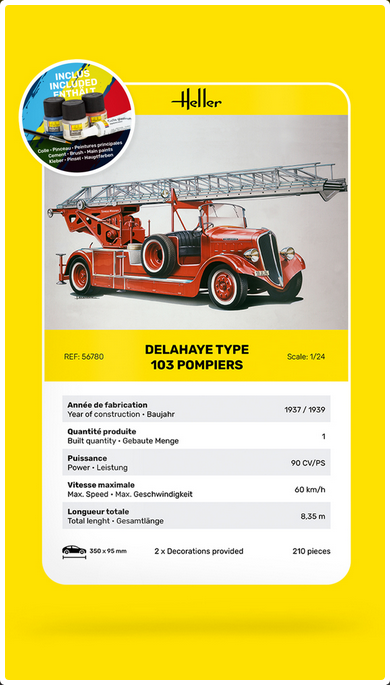 STARTER KIT Delahaye Type 103 Pompiers – Image 7