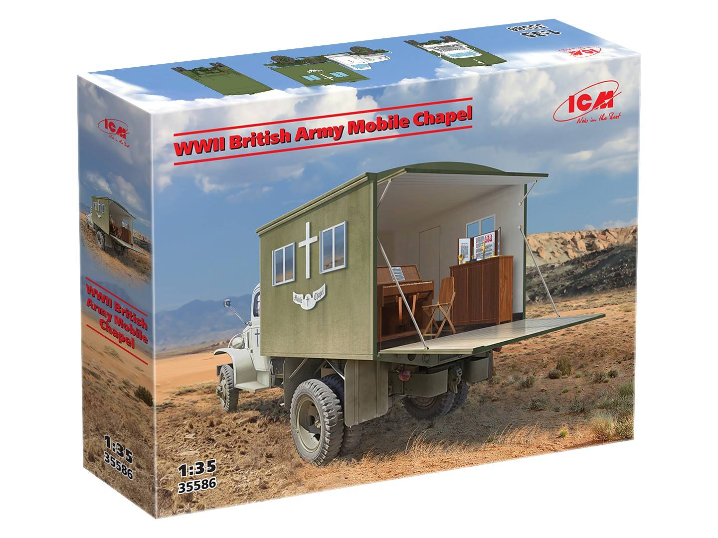 WWII British Army Mobile Chapel – Image 13