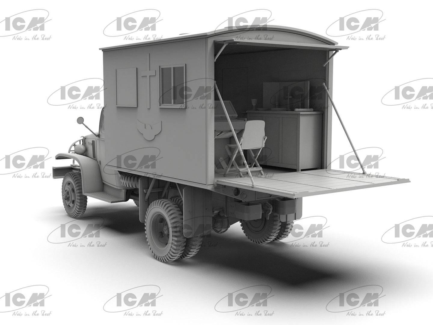 WWII British Army Mobile Chapel – Image 15