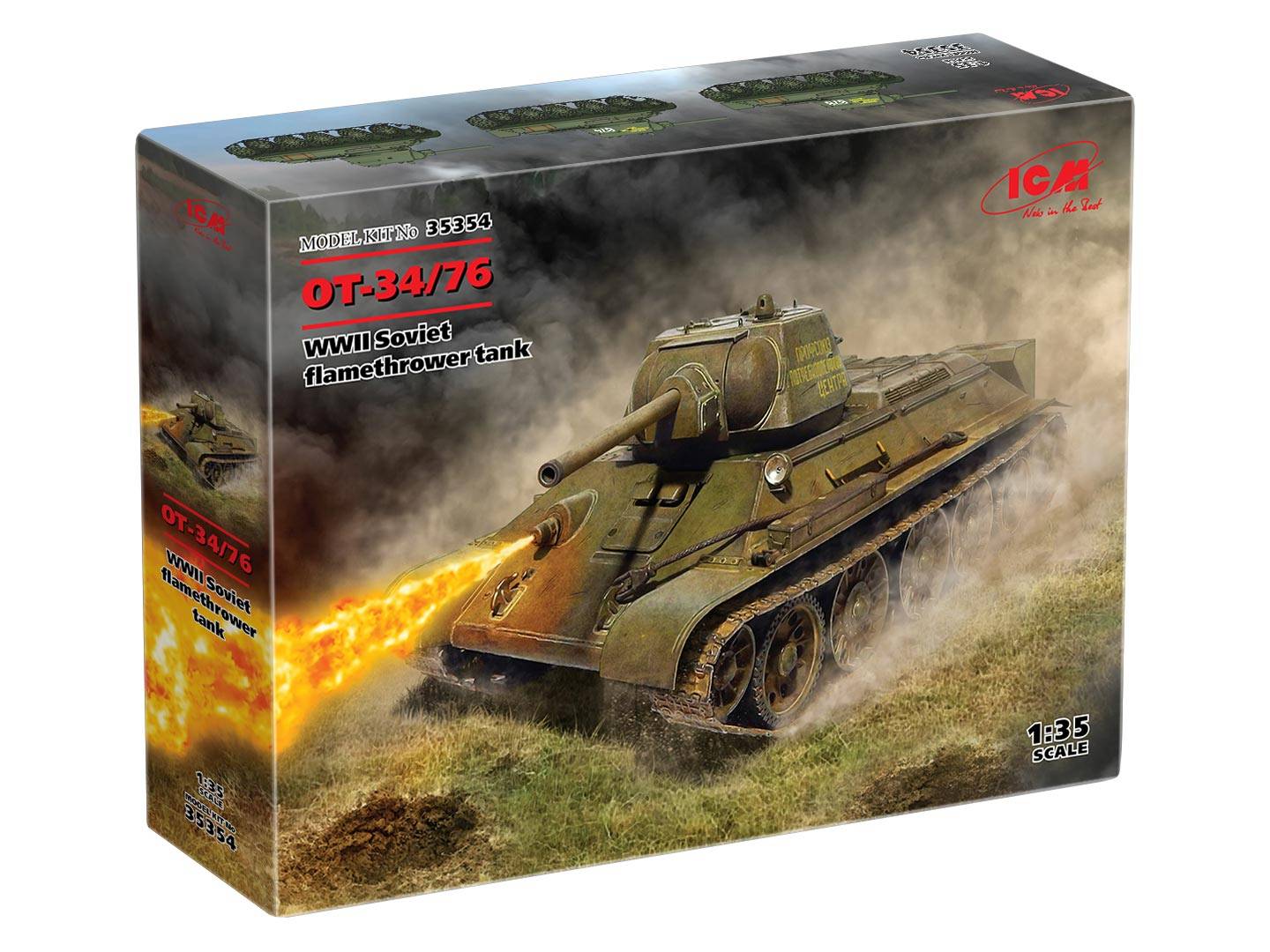 OT-34/76 Soviet flamethrower tank – Image 7