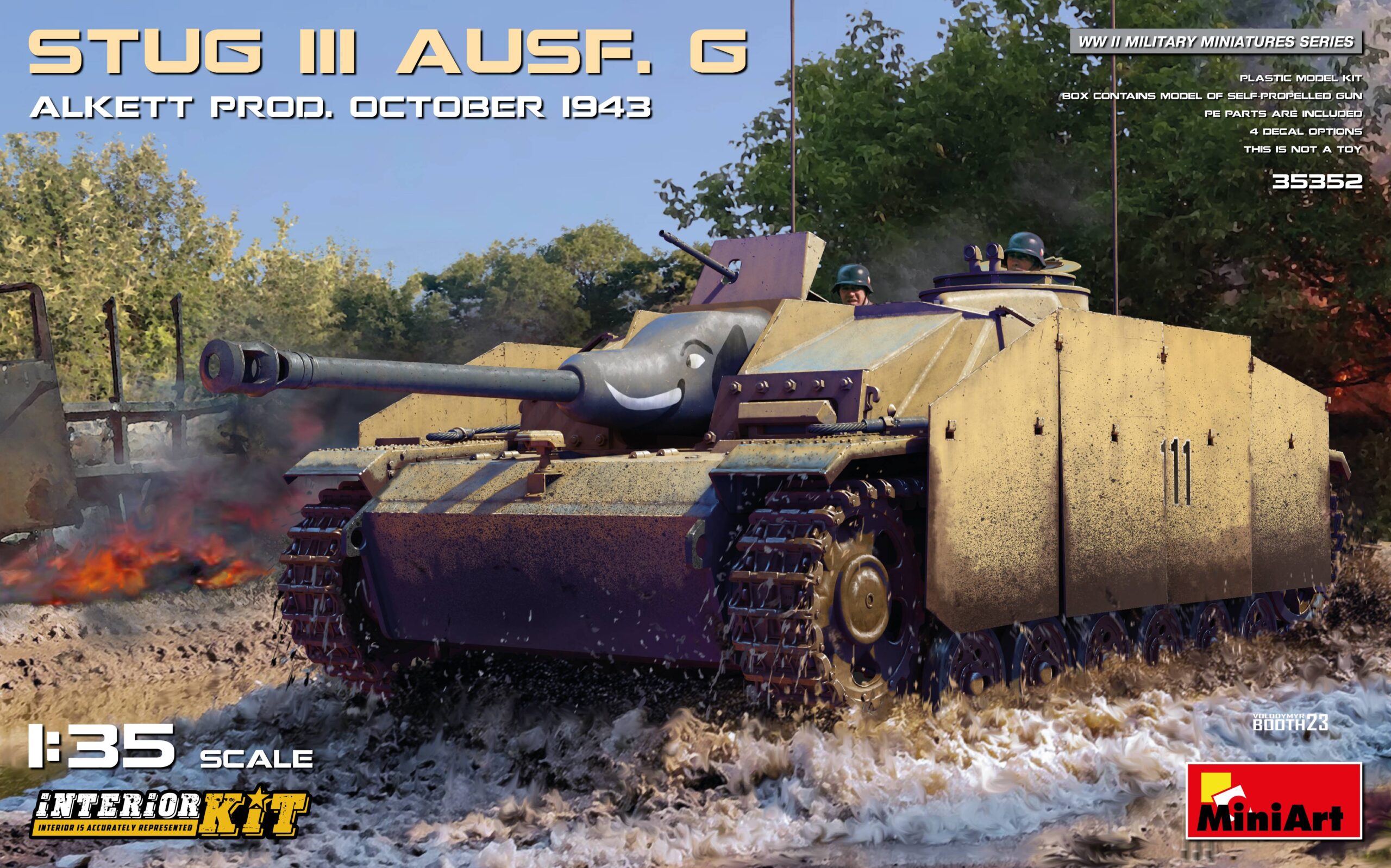 STUG III AUSF. G ALKETT PROD. OCTOBER 1943 INTERIOR KIT