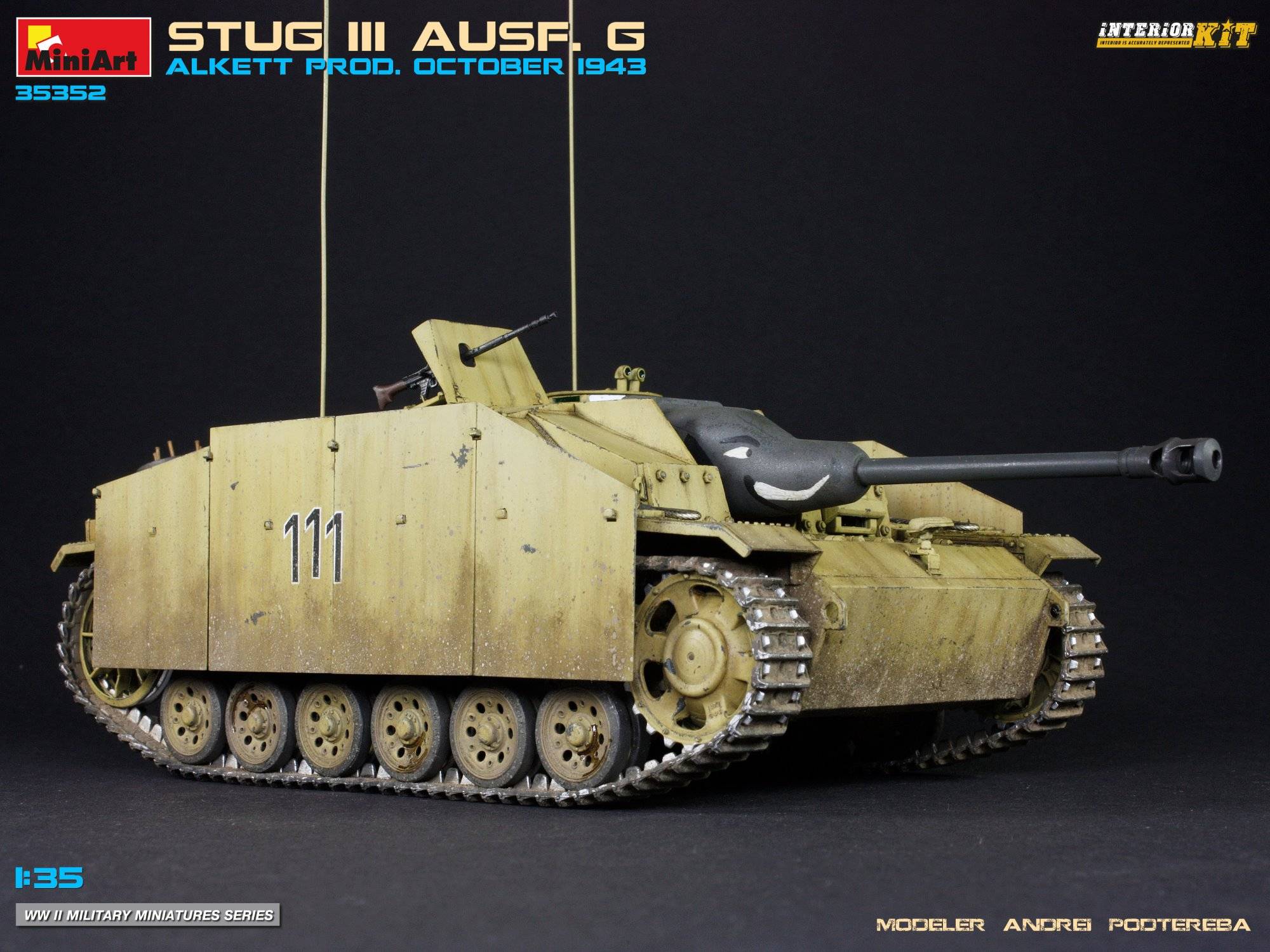 STUG III AUSF. G ALKETT PROD. OCTOBER 1943 INTERIOR KIT – Image 3