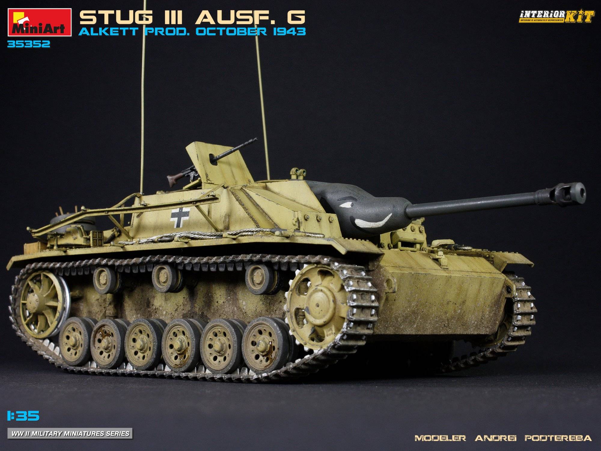 STUG III AUSF. G ALKETT PROD. OCTOBER 1943 INTERIOR KIT – Image 6