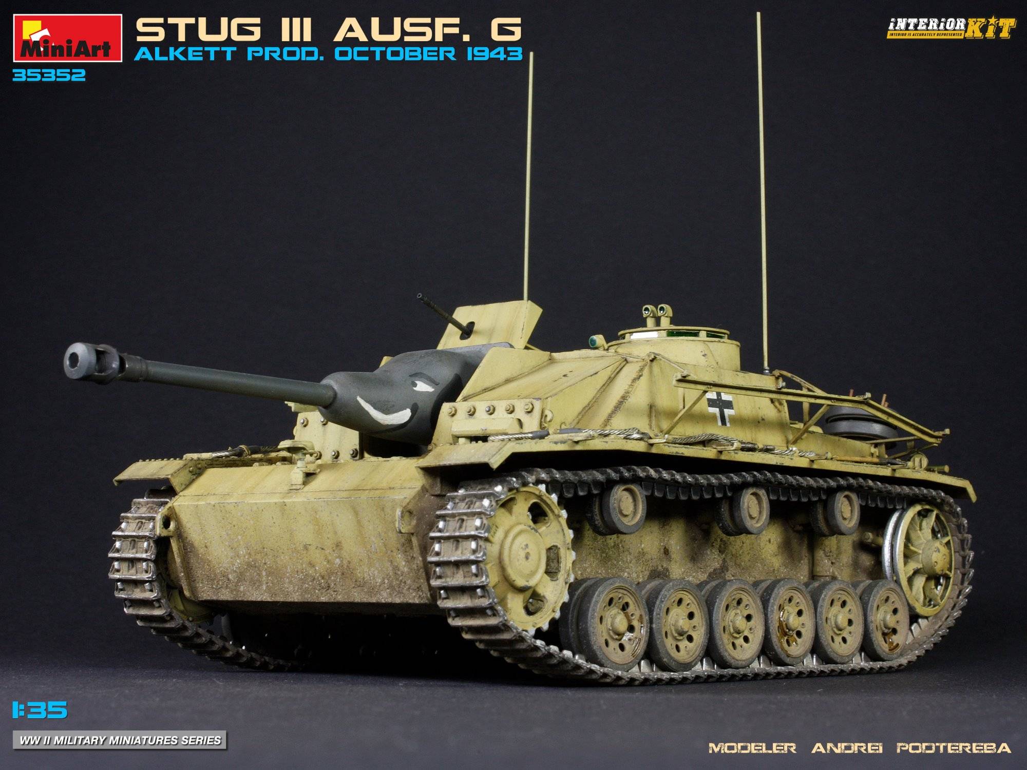STUG III AUSF. G ALKETT PROD. OCTOBER 1943 INTERIOR KIT – Image 7