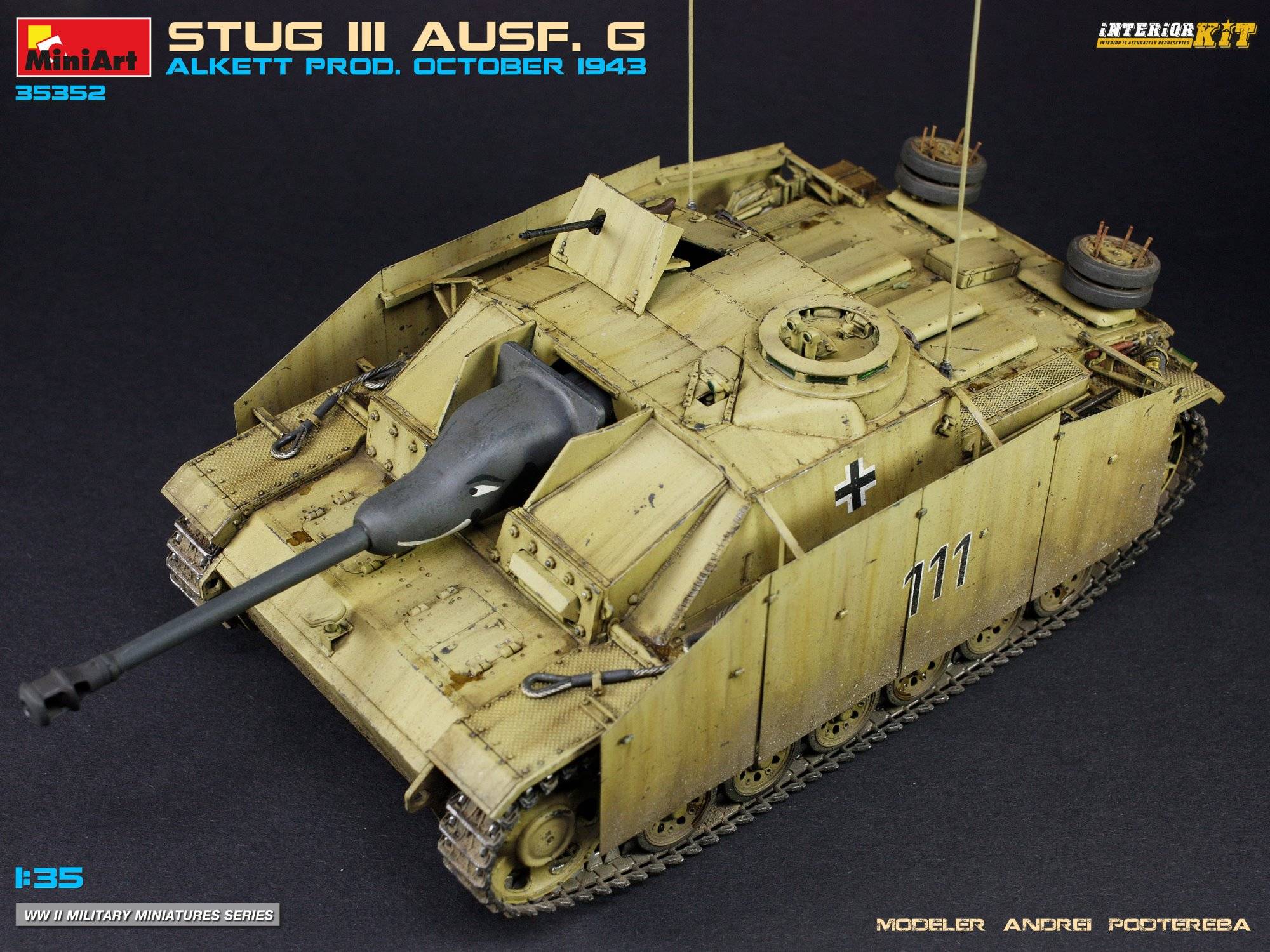 STUG III AUSF. G ALKETT PROD. OCTOBER 1943 INTERIOR KIT – Image 9