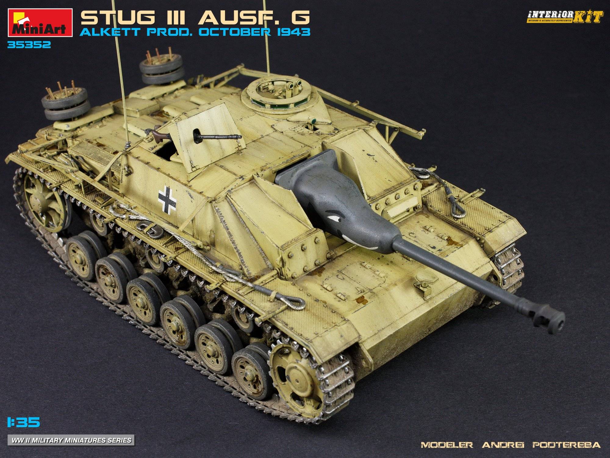 STUG III AUSF. G ALKETT PROD. OCTOBER 1943 INTERIOR KIT – Image 10