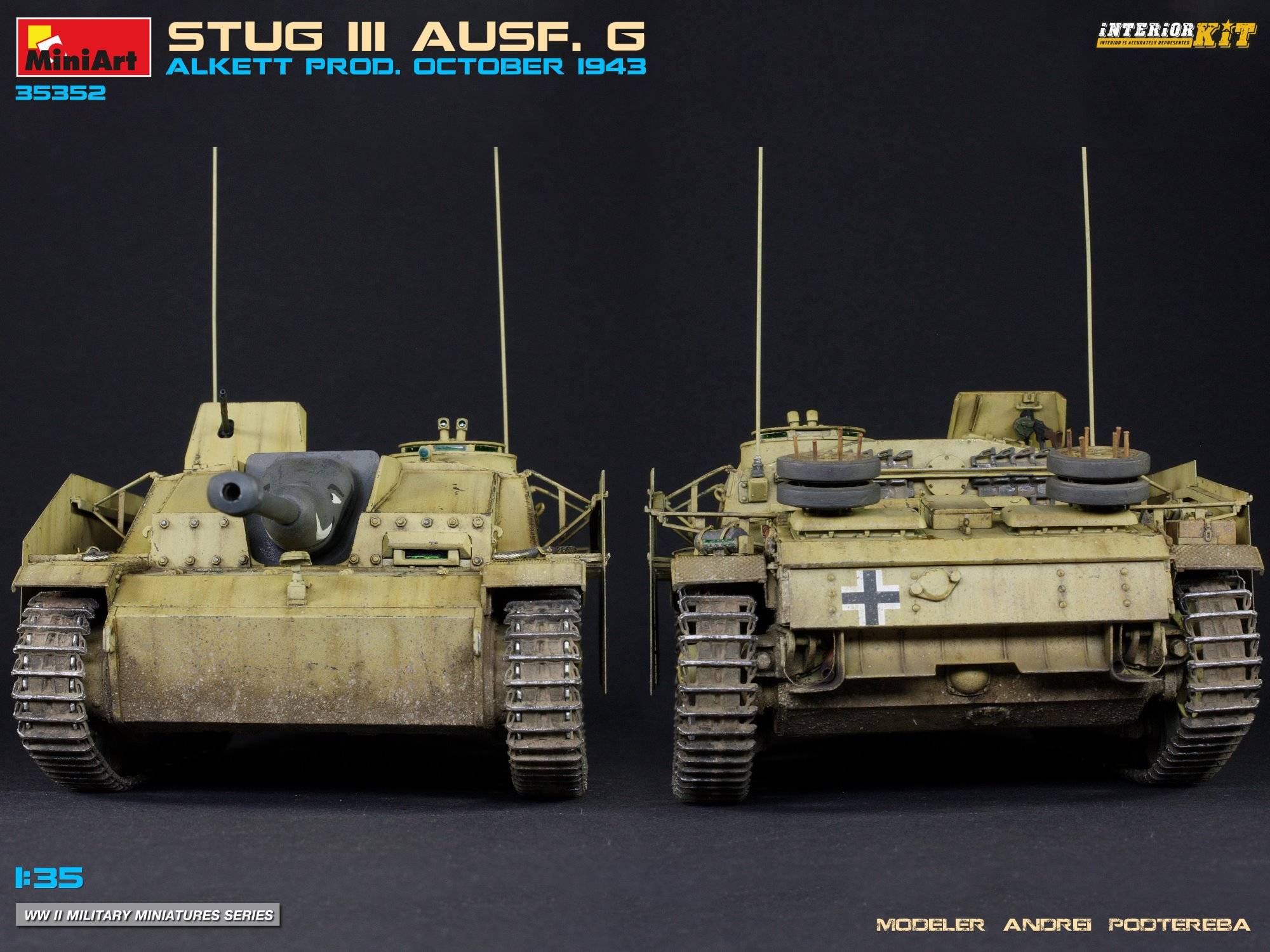 STUG III AUSF. G ALKETT PROD. OCTOBER 1943 INTERIOR KIT – Image 14
