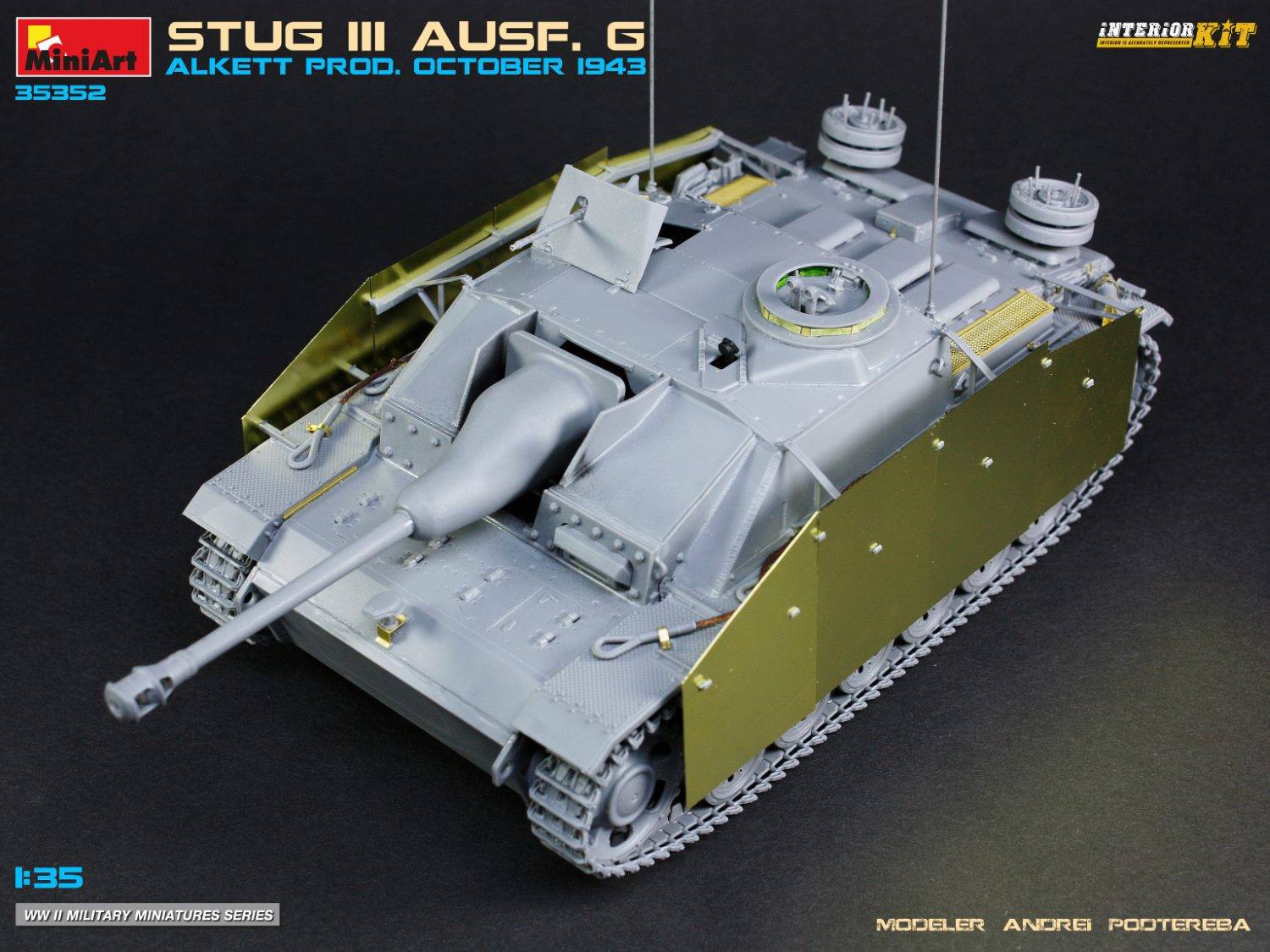 STUG III AUSF. G ALKETT PROD. OCTOBER 1943 INTERIOR KIT – Image 15