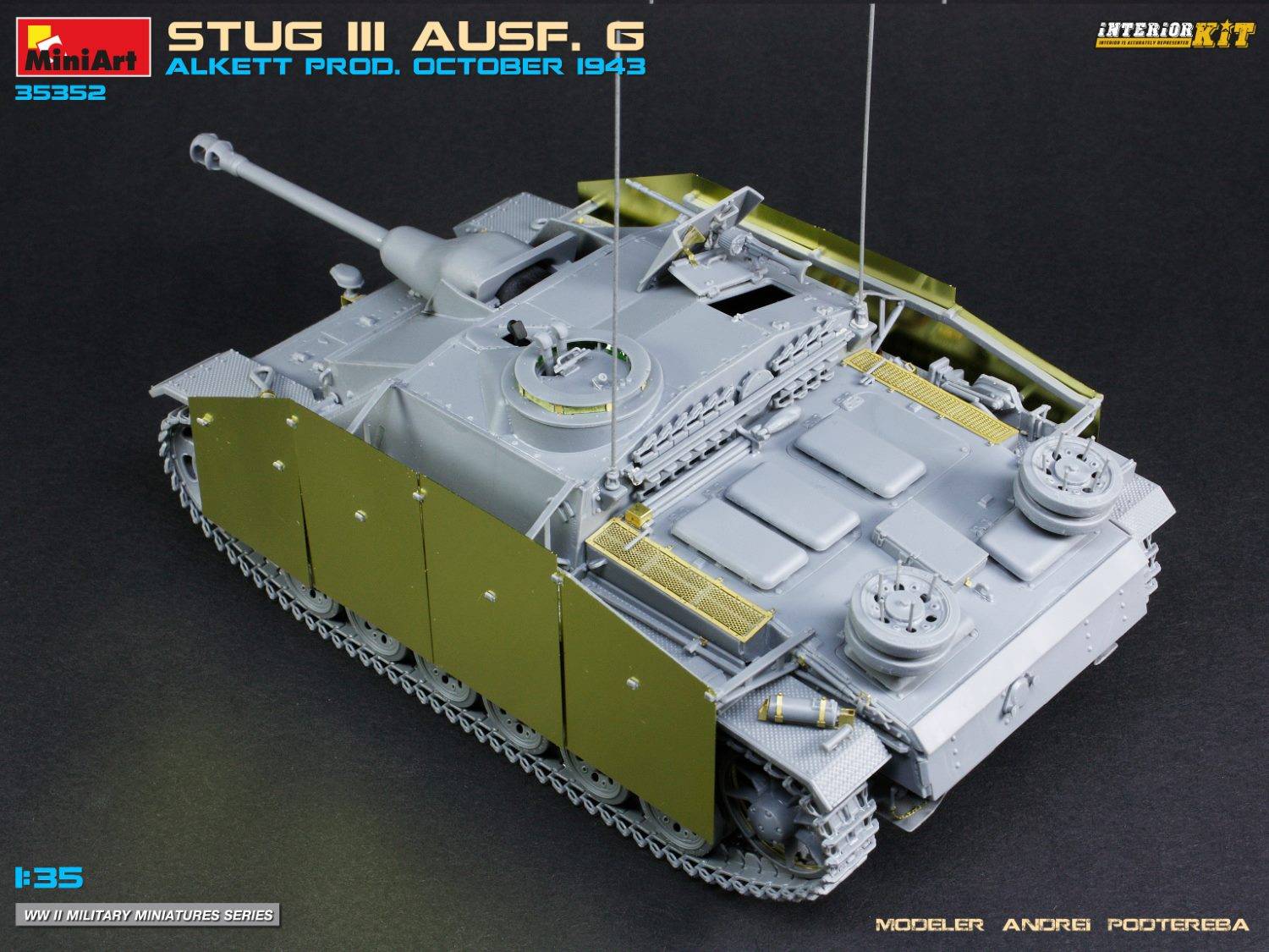STUG III AUSF. G ALKETT PROD. OCTOBER 1943 INTERIOR KIT – Image 16
