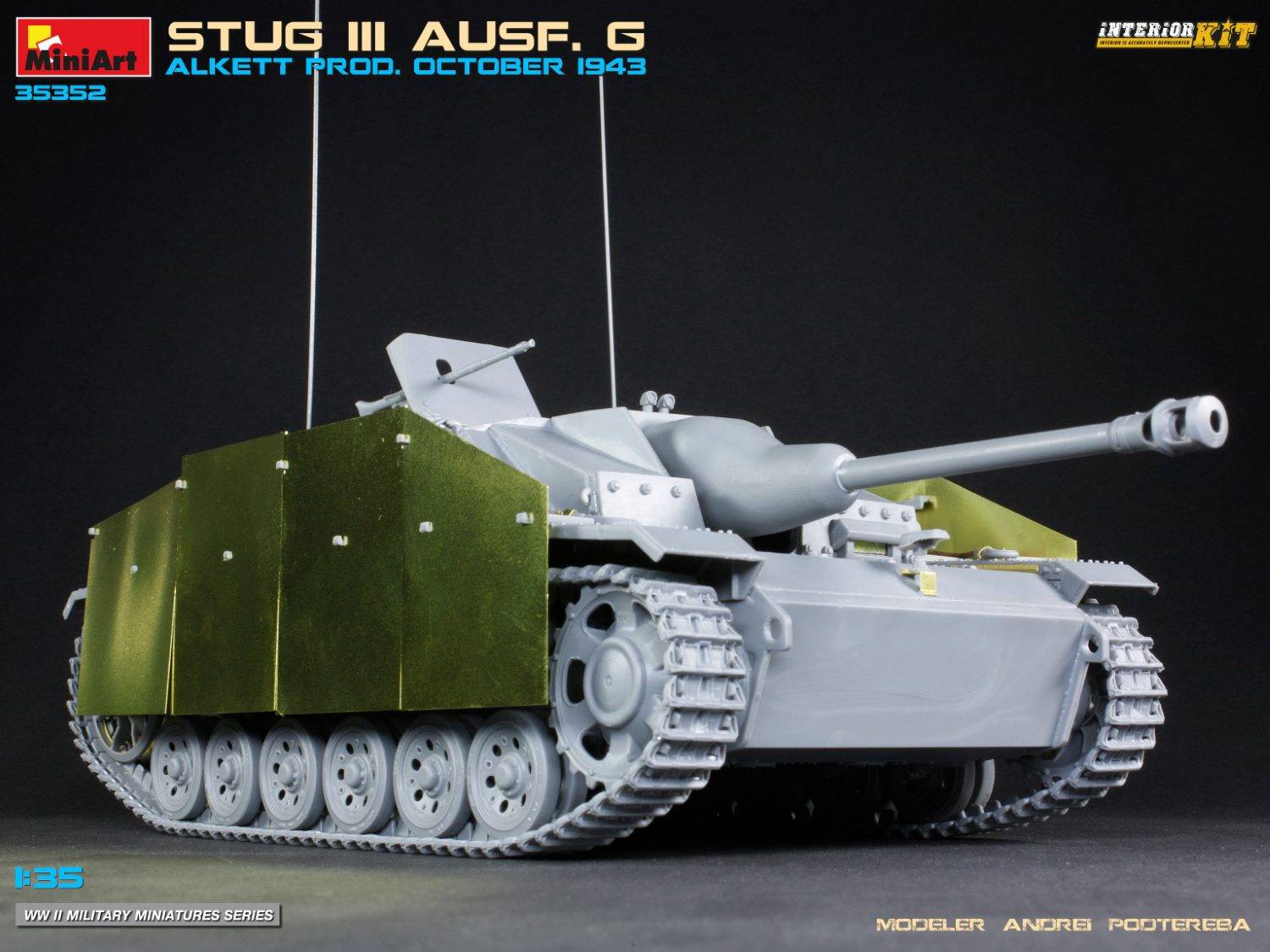 STUG III AUSF. G ALKETT PROD. OCTOBER 1943 INTERIOR KIT – Image 17