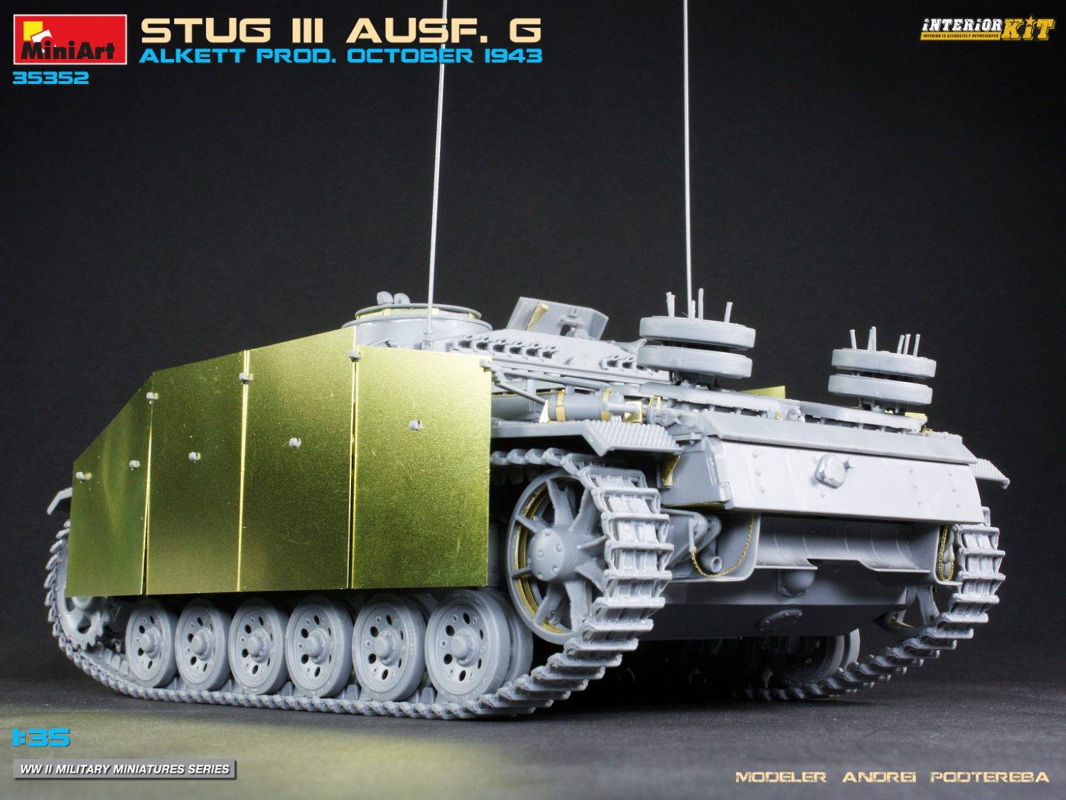 STUG III AUSF. G ALKETT PROD. OCTOBER 1943 INTERIOR KIT – Image 18