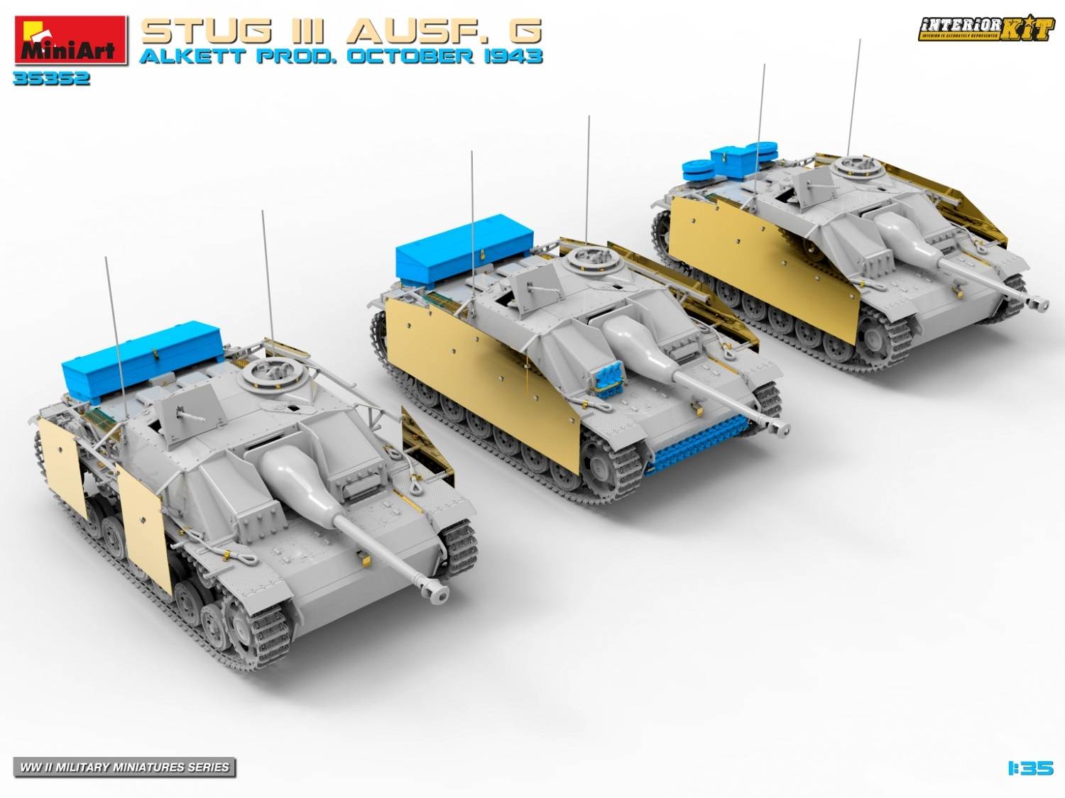 STUG III AUSF. G ALKETT PROD. OCTOBER 1943 INTERIOR KIT – Image 21
