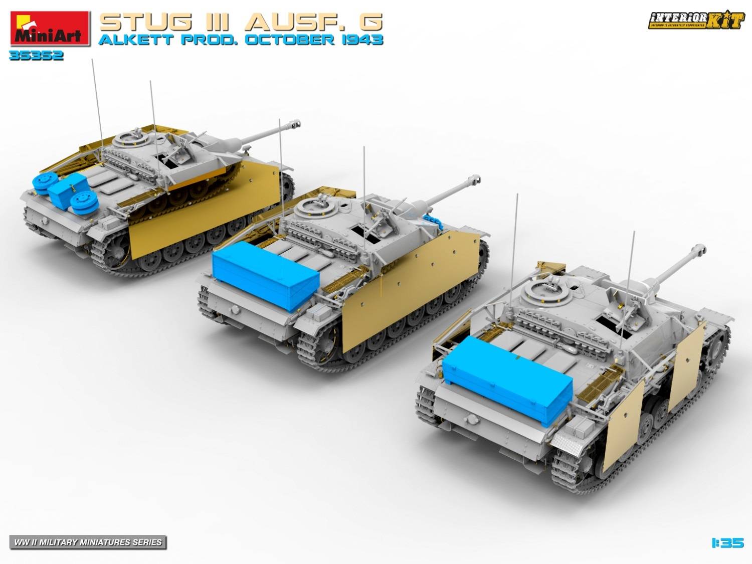 STUG III AUSF. G ALKETT PROD. OCTOBER 1943 INTERIOR KIT – Image 22