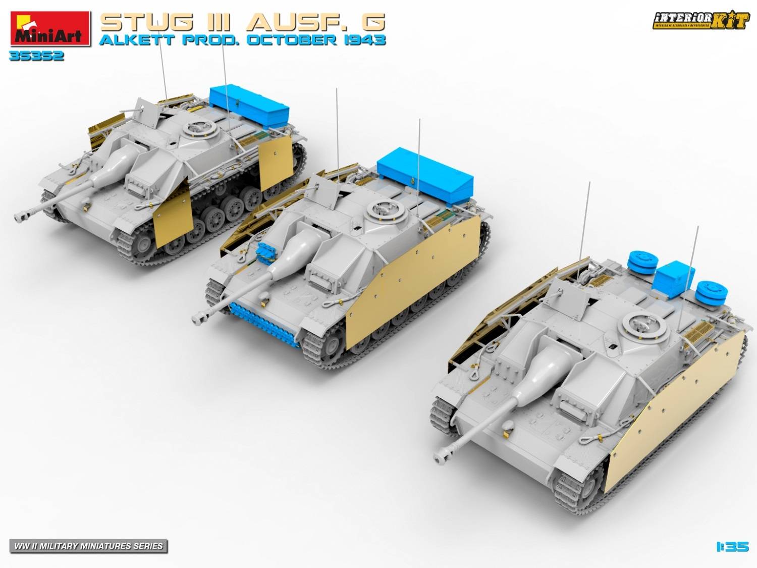 STUG III AUSF. G ALKETT PROD. OCTOBER 1943 INTERIOR KIT – Image 23