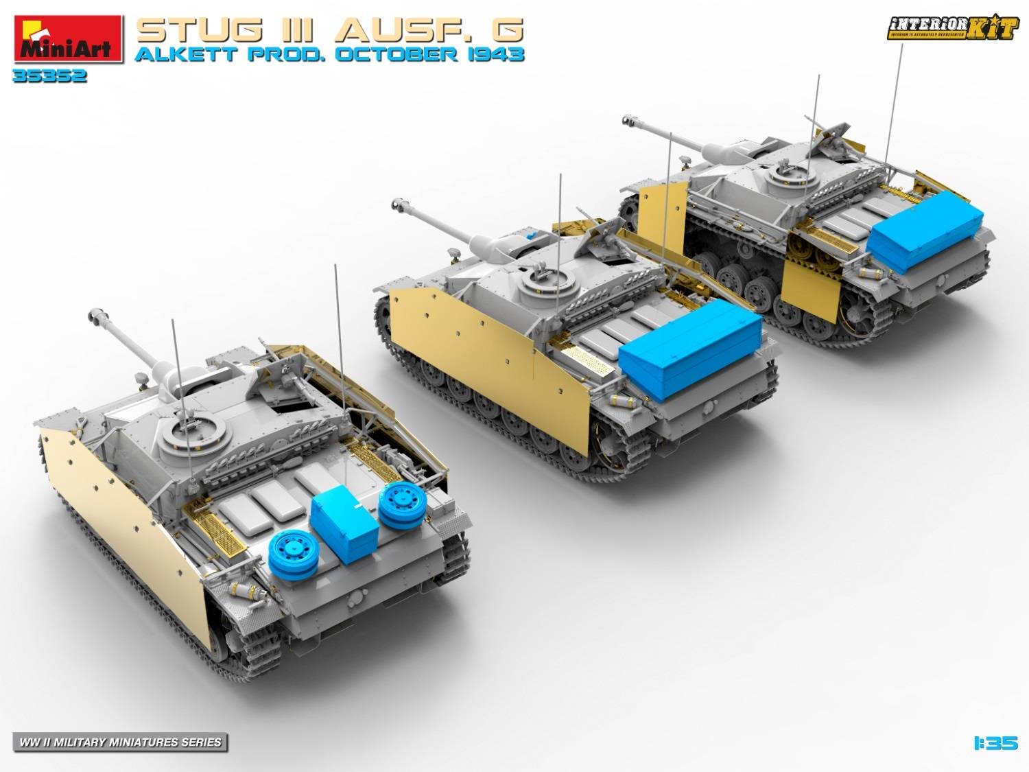 STUG III AUSF. G ALKETT PROD. OCTOBER 1943 INTERIOR KIT – Image 24