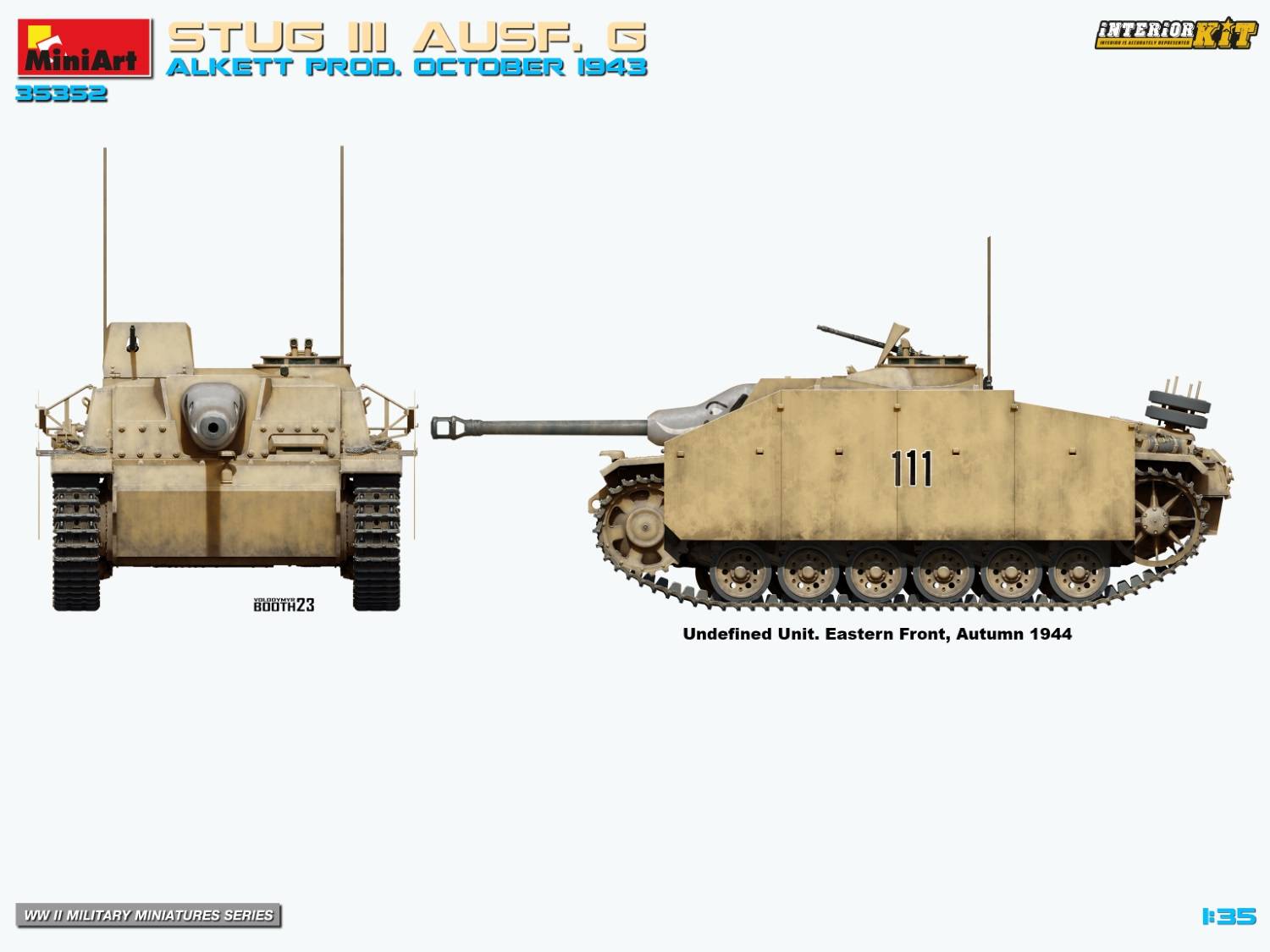 STUG III AUSF. G ALKETT PROD. OCTOBER 1943 INTERIOR KIT – Image 25