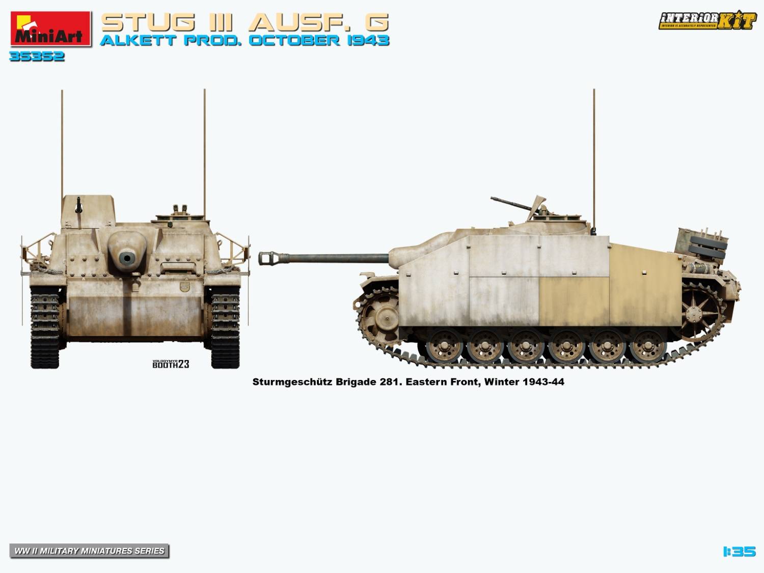 STUG III AUSF. G ALKETT PROD. OCTOBER 1943 INTERIOR KIT – Image 27