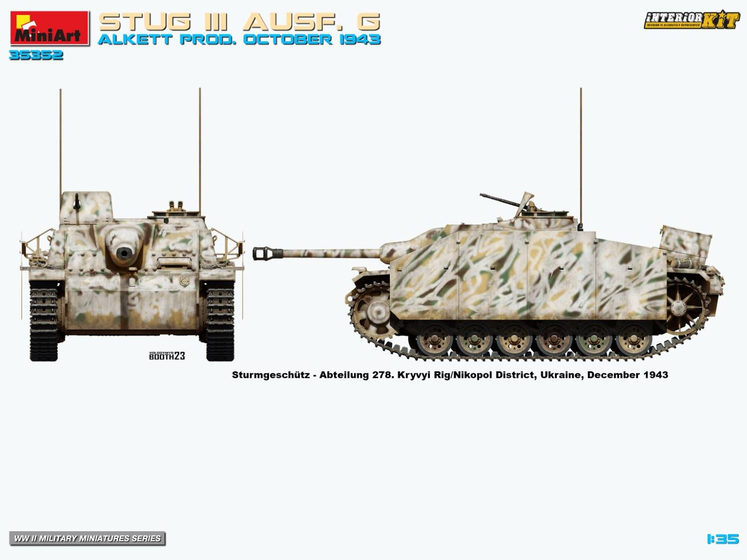 STUG III AUSF. G ALKETT PROD. OCTOBER 1943 INTERIOR KIT – Image 28