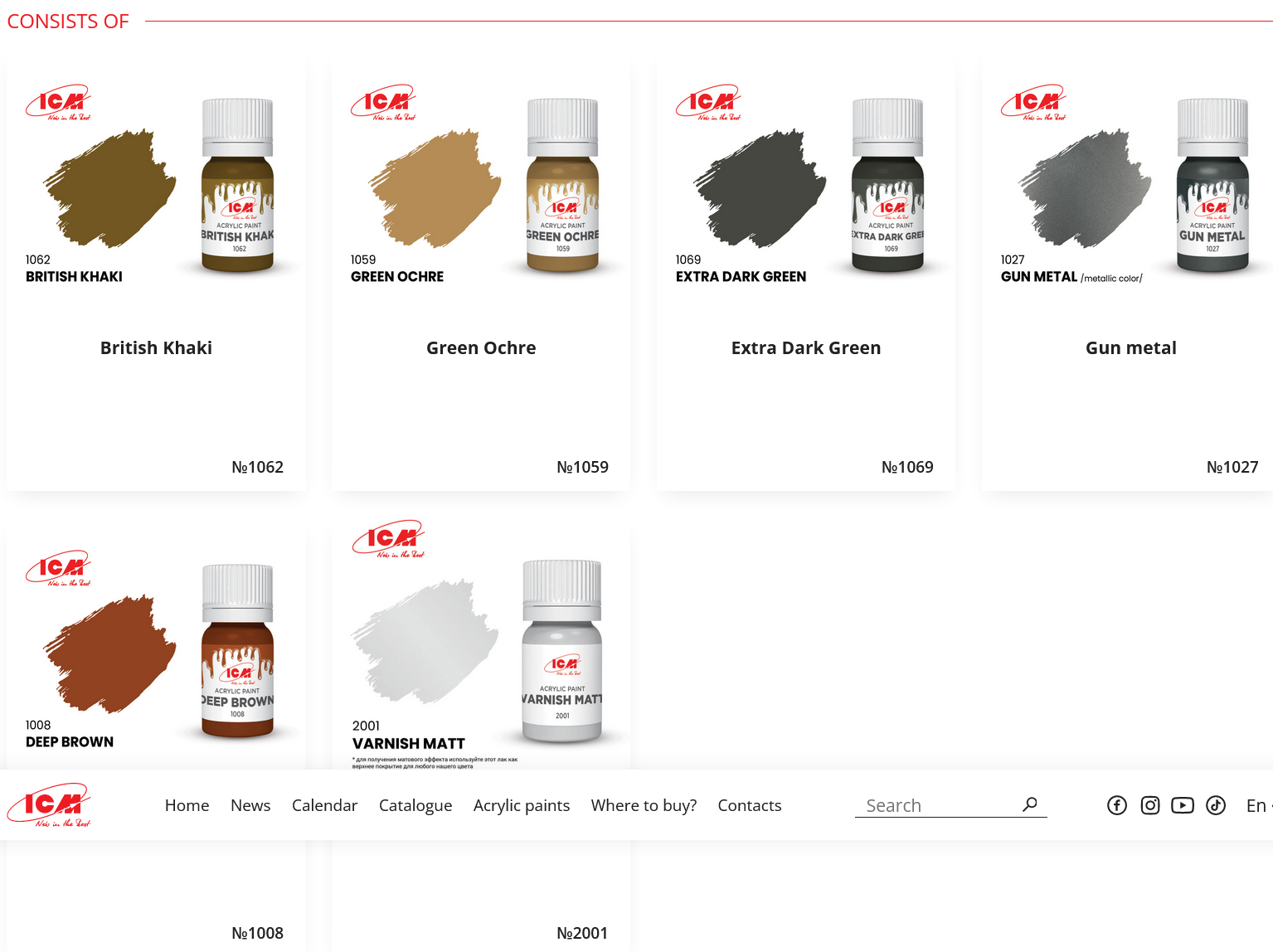 Acrylic paints set for WWII British infantry – Image 2