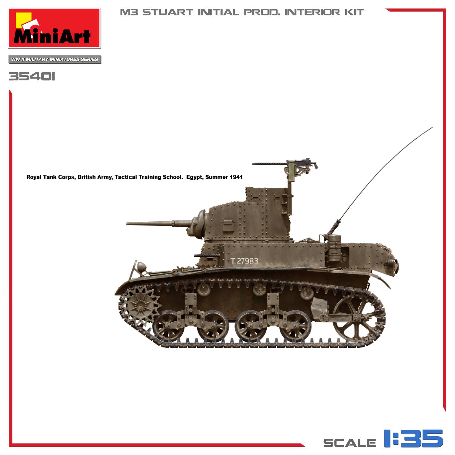 M3 STUART INITIAL PRODUCTION – Image 2