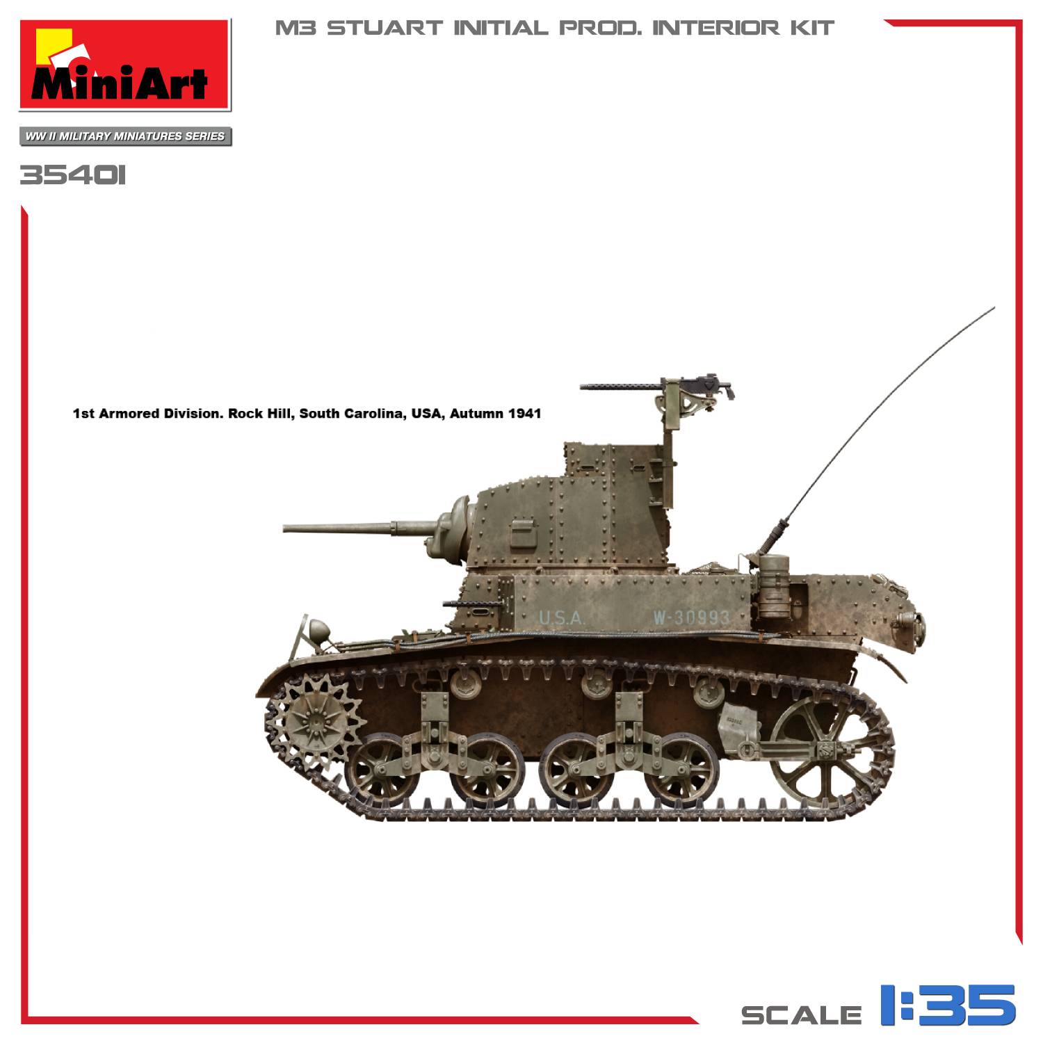 M3 STUART INITIAL PRODUCTION – Image 4