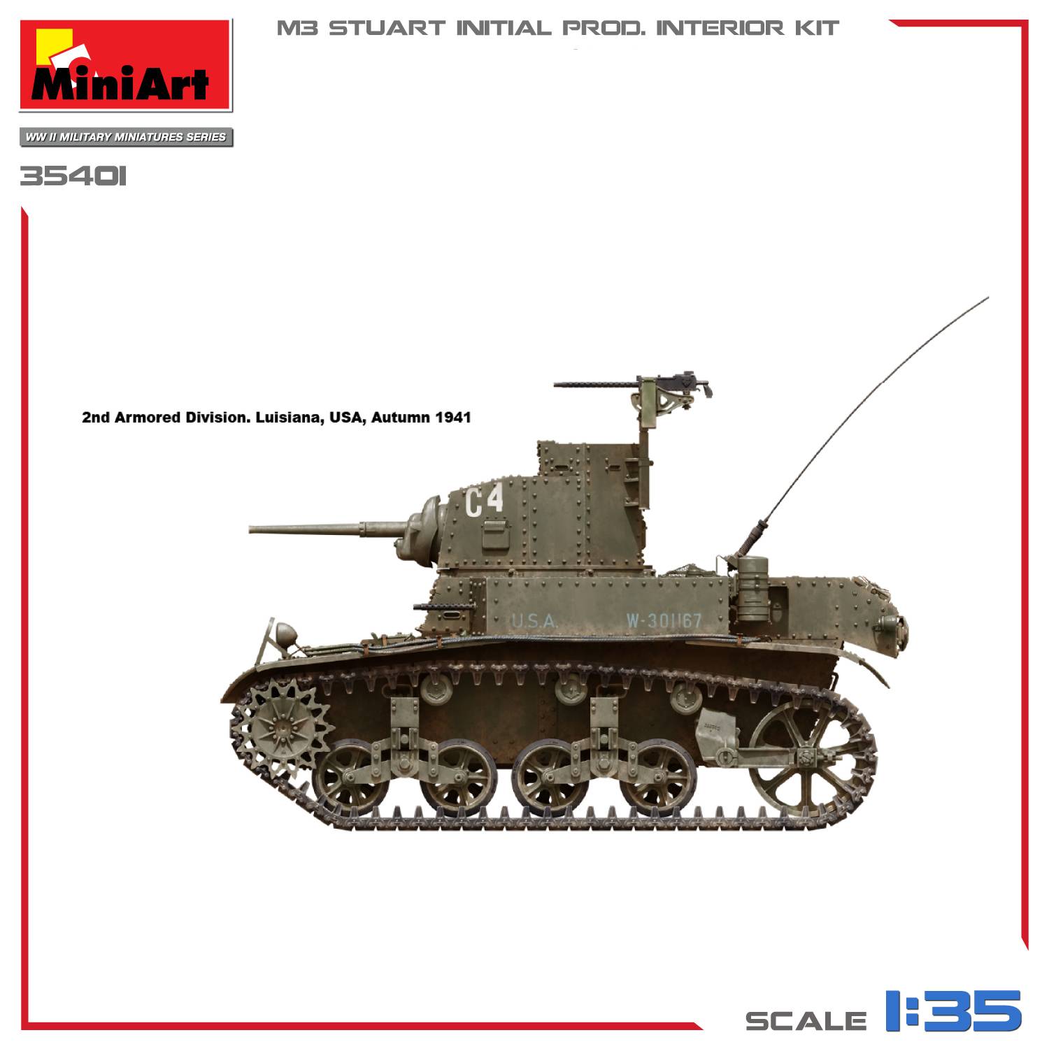 M3 STUART INITIAL PRODUCTION – Image 5