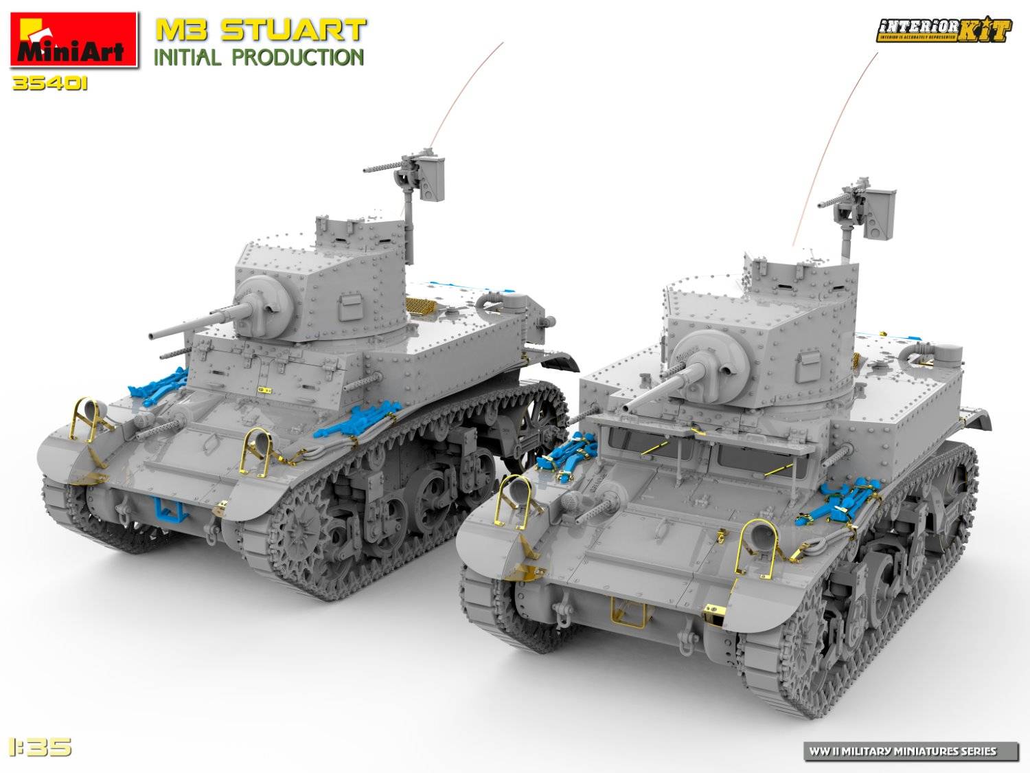 M3 STUART INITIAL PRODUCTION – Image 7