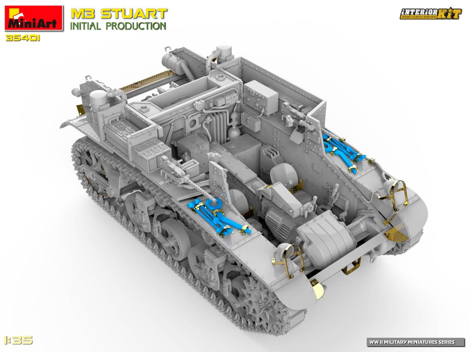 M3 STUART INITIAL PRODUCTION – Image 8