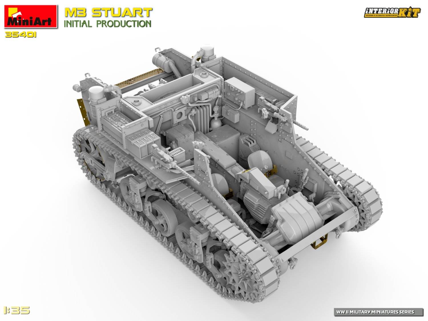 M3 STUART INITIAL PRODUCTION – Image 9