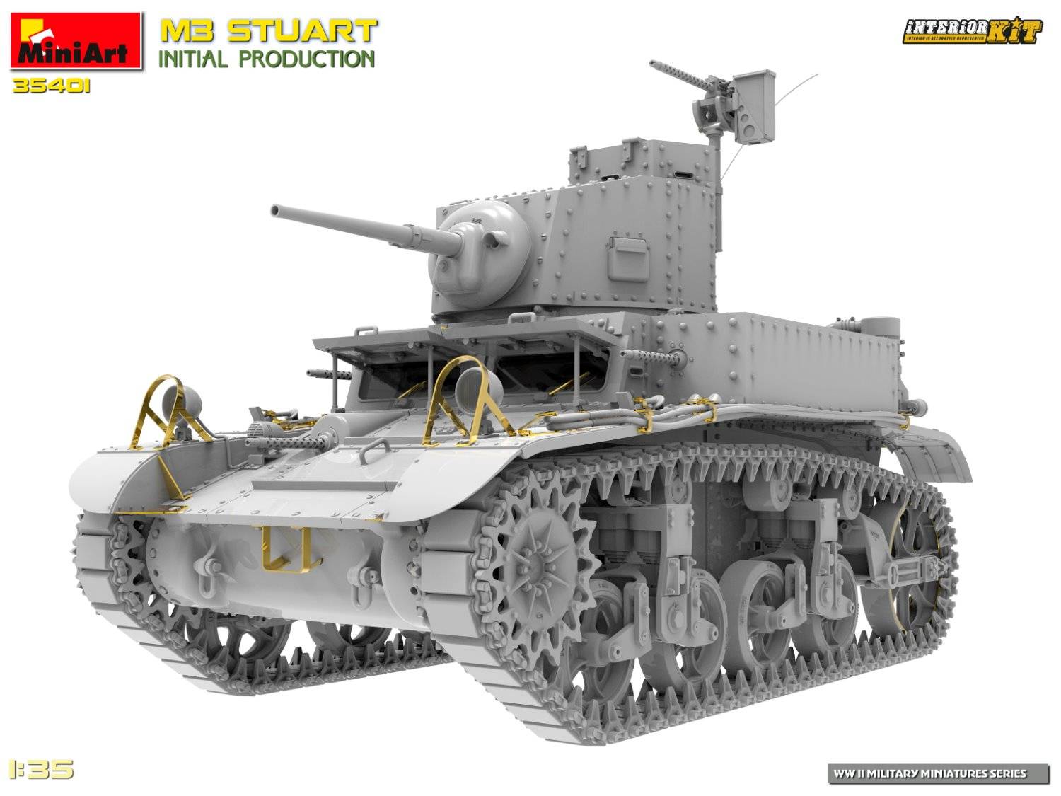 M3 STUART INITIAL PRODUCTION – Image 11