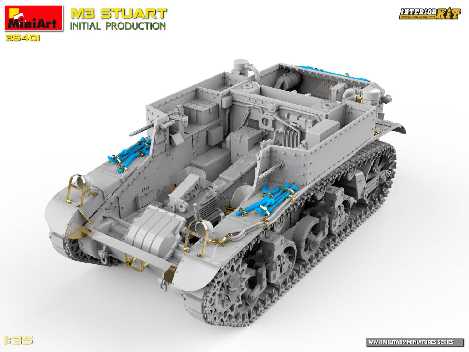 M3 STUART INITIAL PRODUCTION – Image 14
