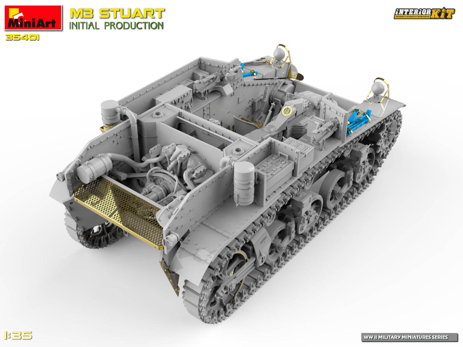 M3 STUART INITIAL PRODUCTION – Image 15