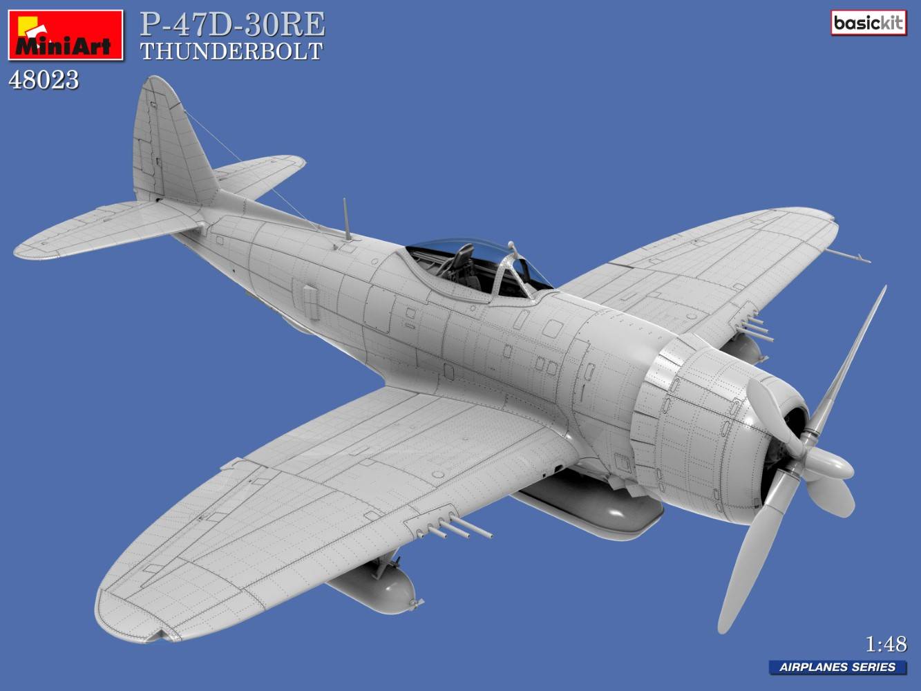 P-47D-30RE Thunderbolt Basic Kit – Image 8