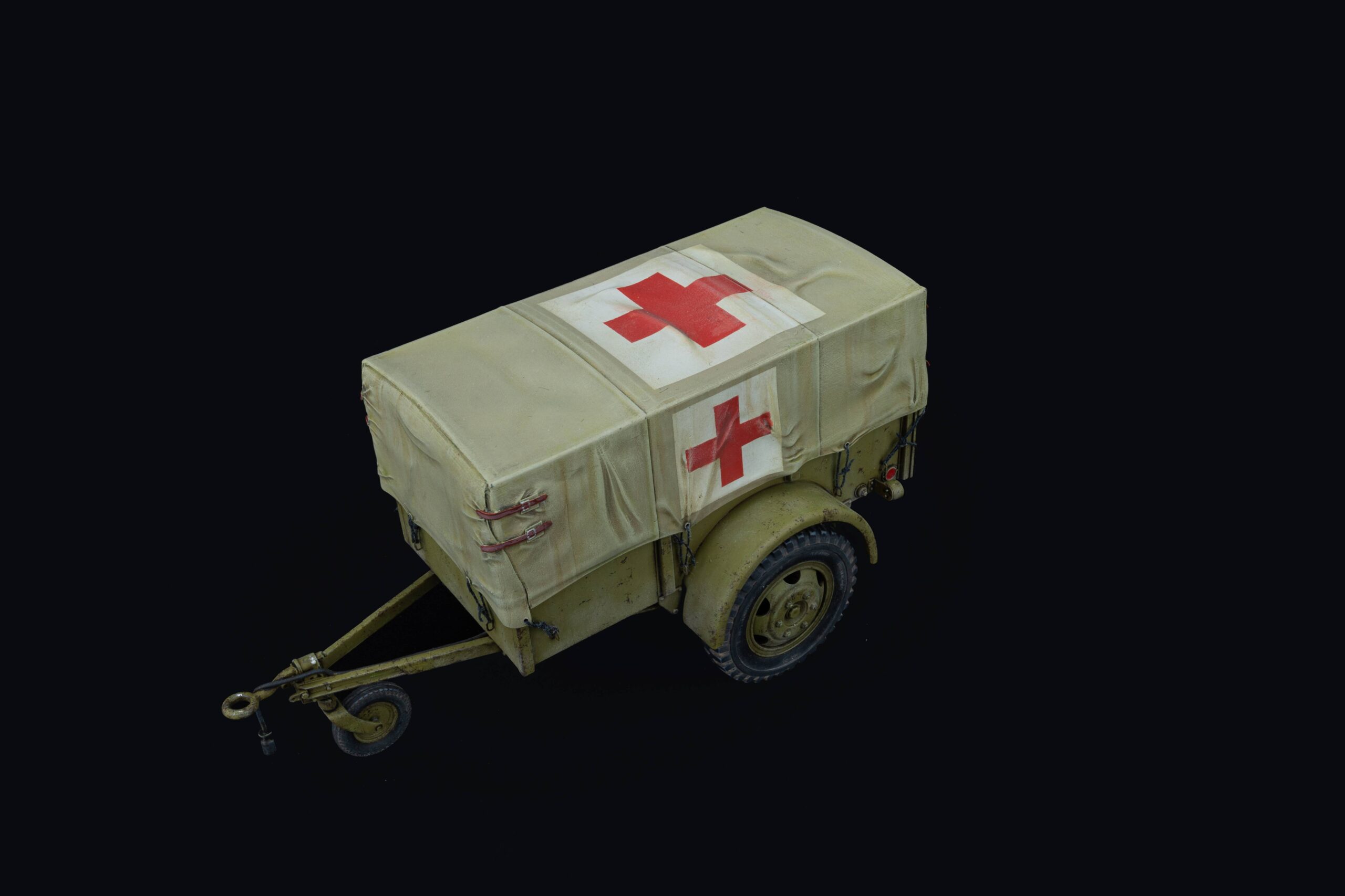 G-518 US 1t CARGO TRAILER WITH CANVAS “BEN HUR” – Image 4