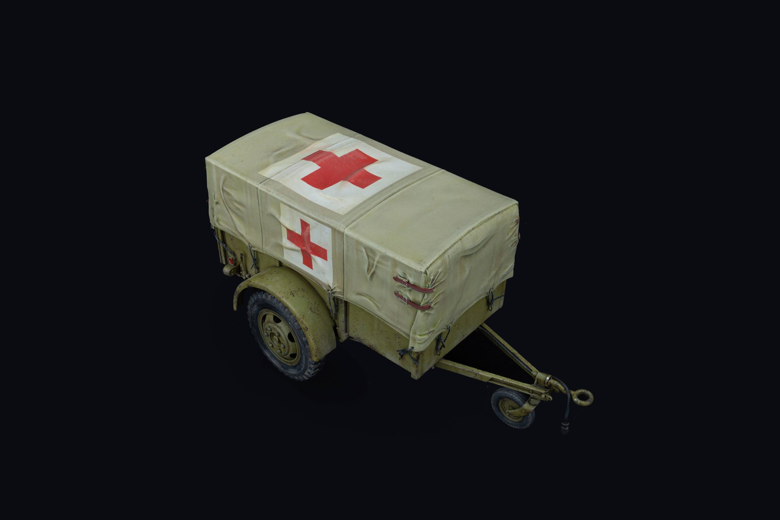 G-518 US 1t CARGO TRAILER WITH CANVAS “BEN HUR” – Image 5