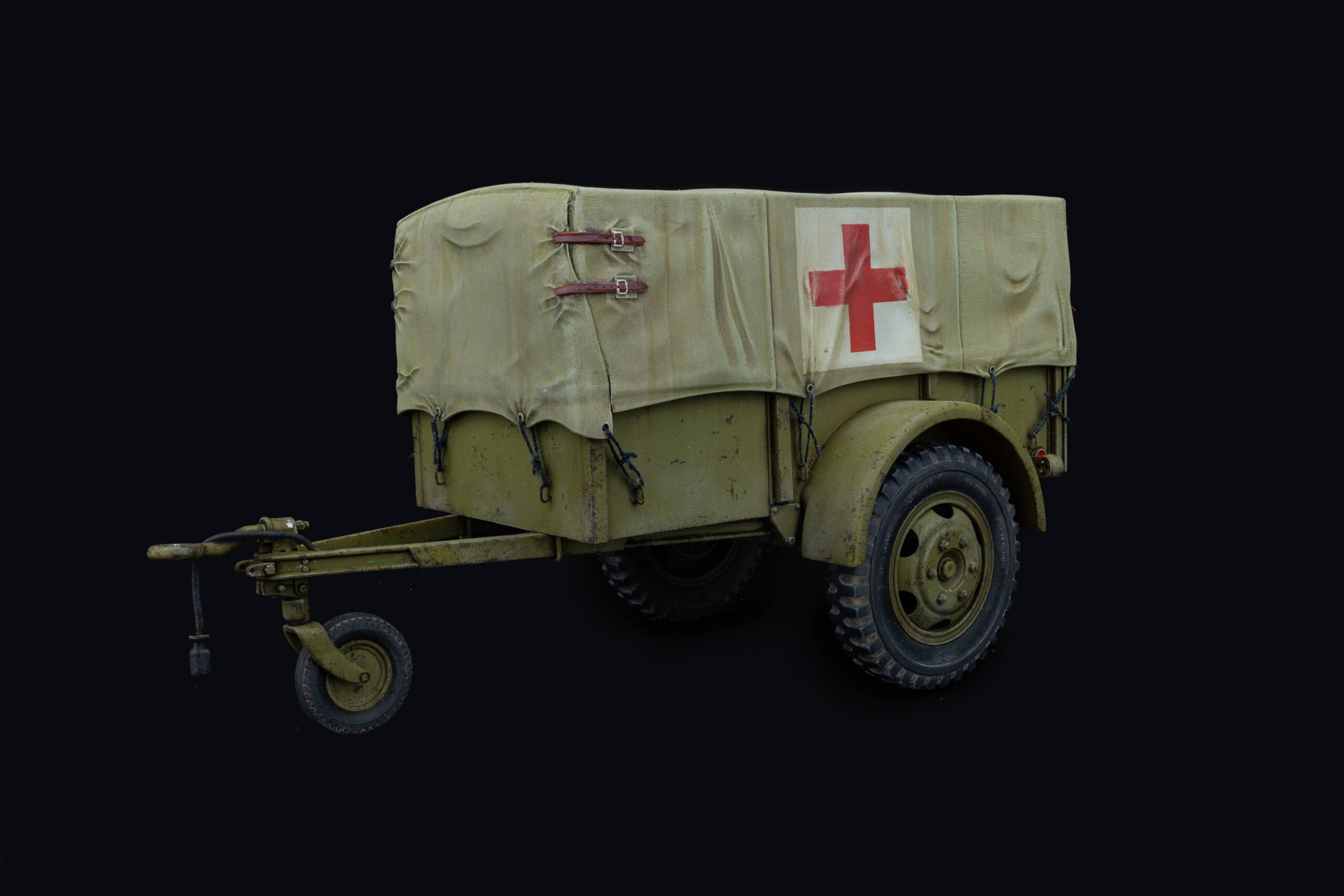 G-518 US 1t CARGO TRAILER WITH CANVAS “BEN HUR” – Image 6