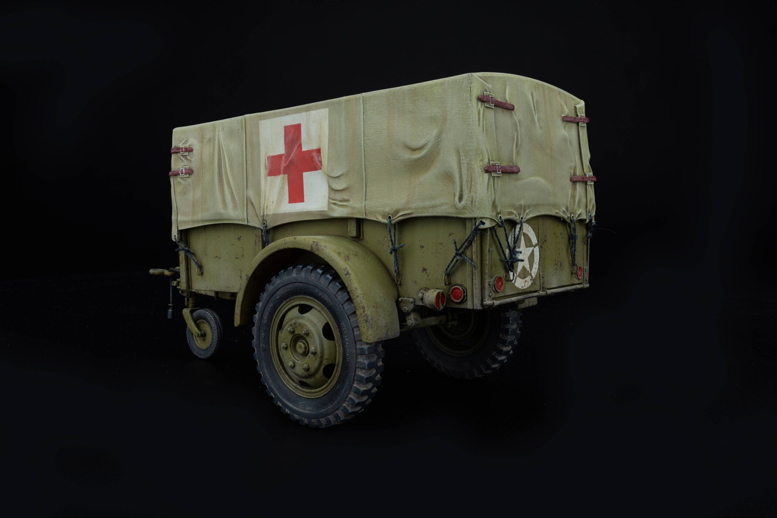 G-518 US 1t CARGO TRAILER WITH CANVAS “BEN HUR” – Image 7