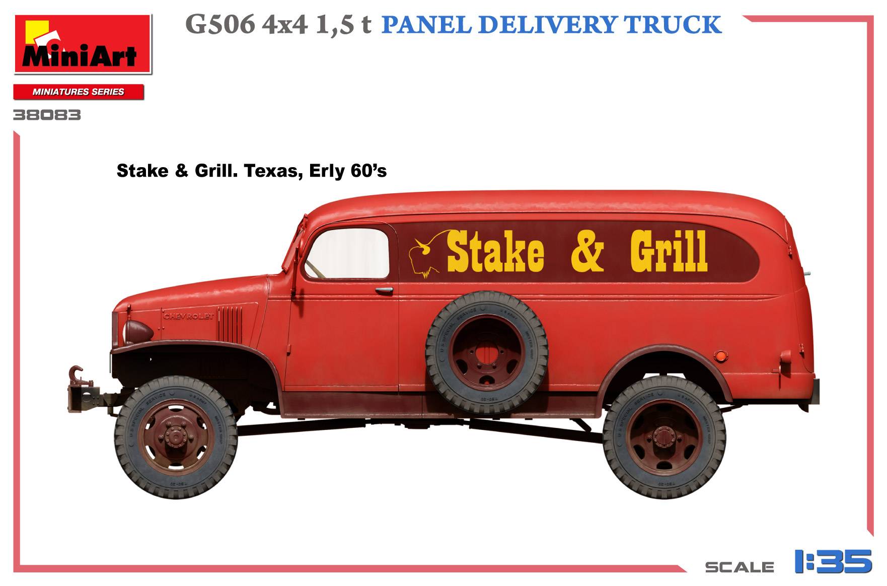 G506 4х4 1,5 t PANEL DELIVERY TRUCK – Image 2