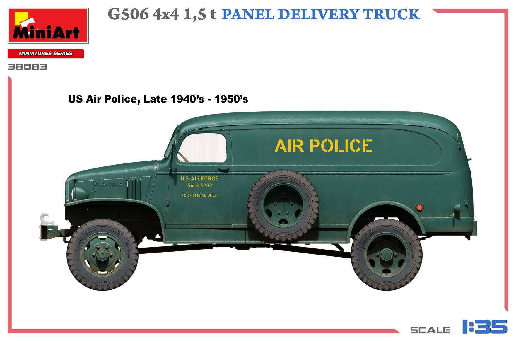 G506 4х4 1,5 t PANEL DELIVERY TRUCK – Image 5