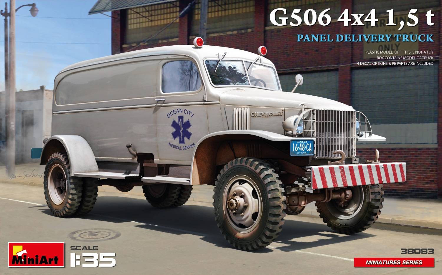 G506 4х4 1,5 t PANEL DELIVERY TRUCK