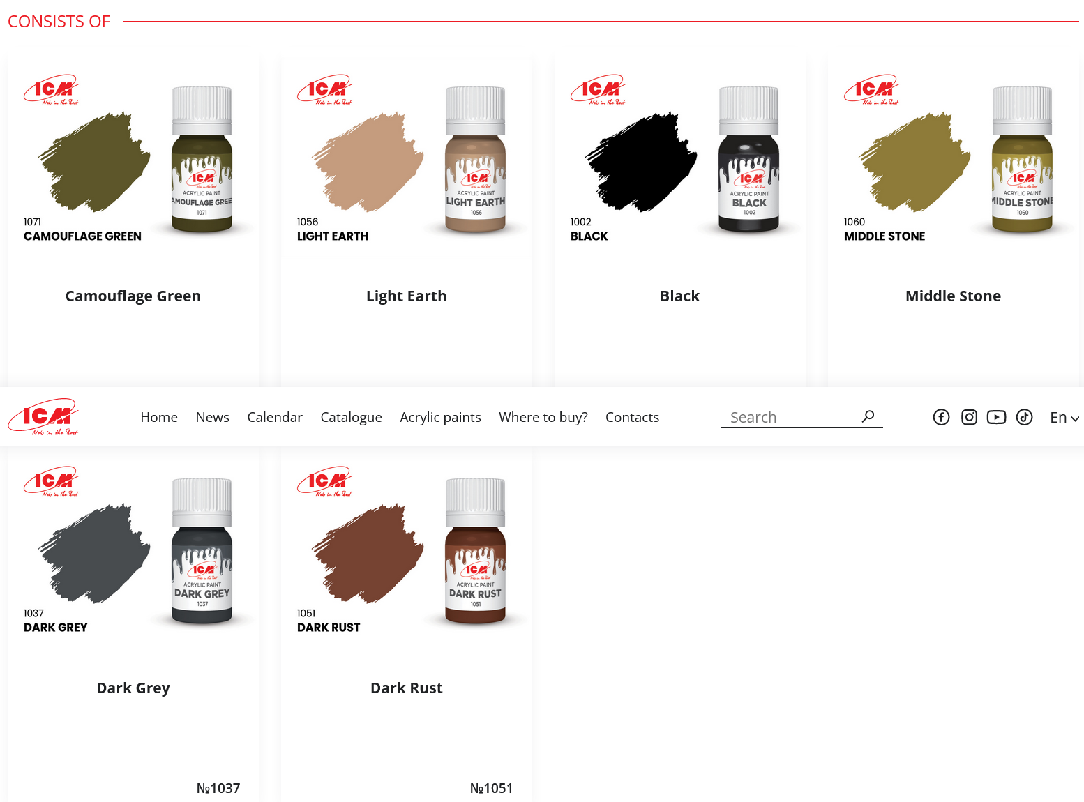 Acrylic paints set for WWI US Vehicles – Image 2