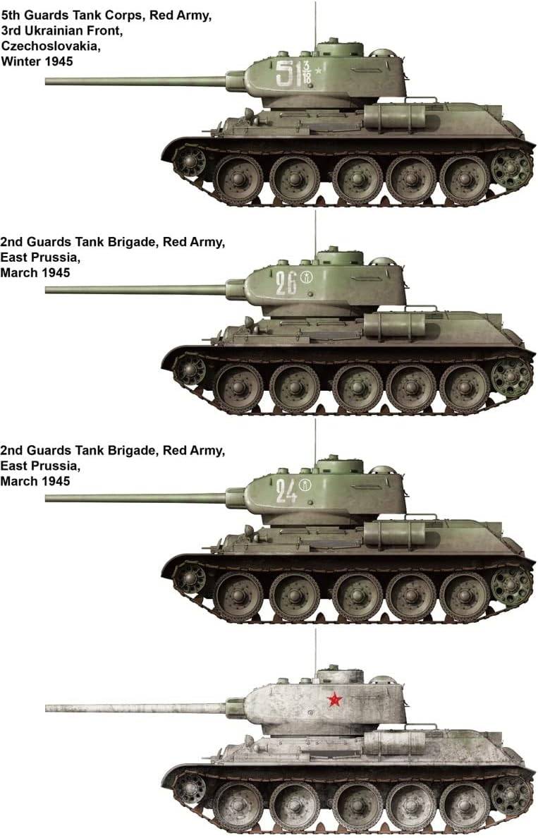 T-34/85, Composite Turret, 112 Plant w/5 Resin Figures, Metal Gun Barrel, Workable Tracks – Image 5