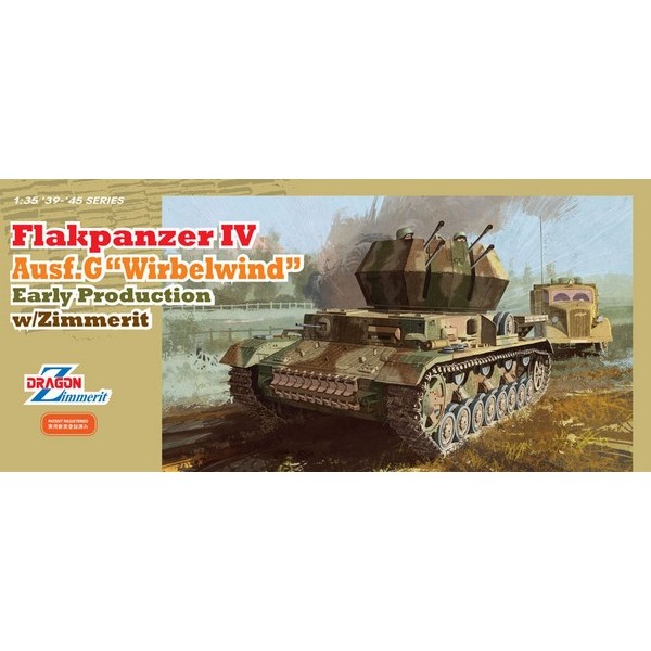 Flakpanzer IV Ausf.G "Wirbelwind" Early Production w/Zimmerit