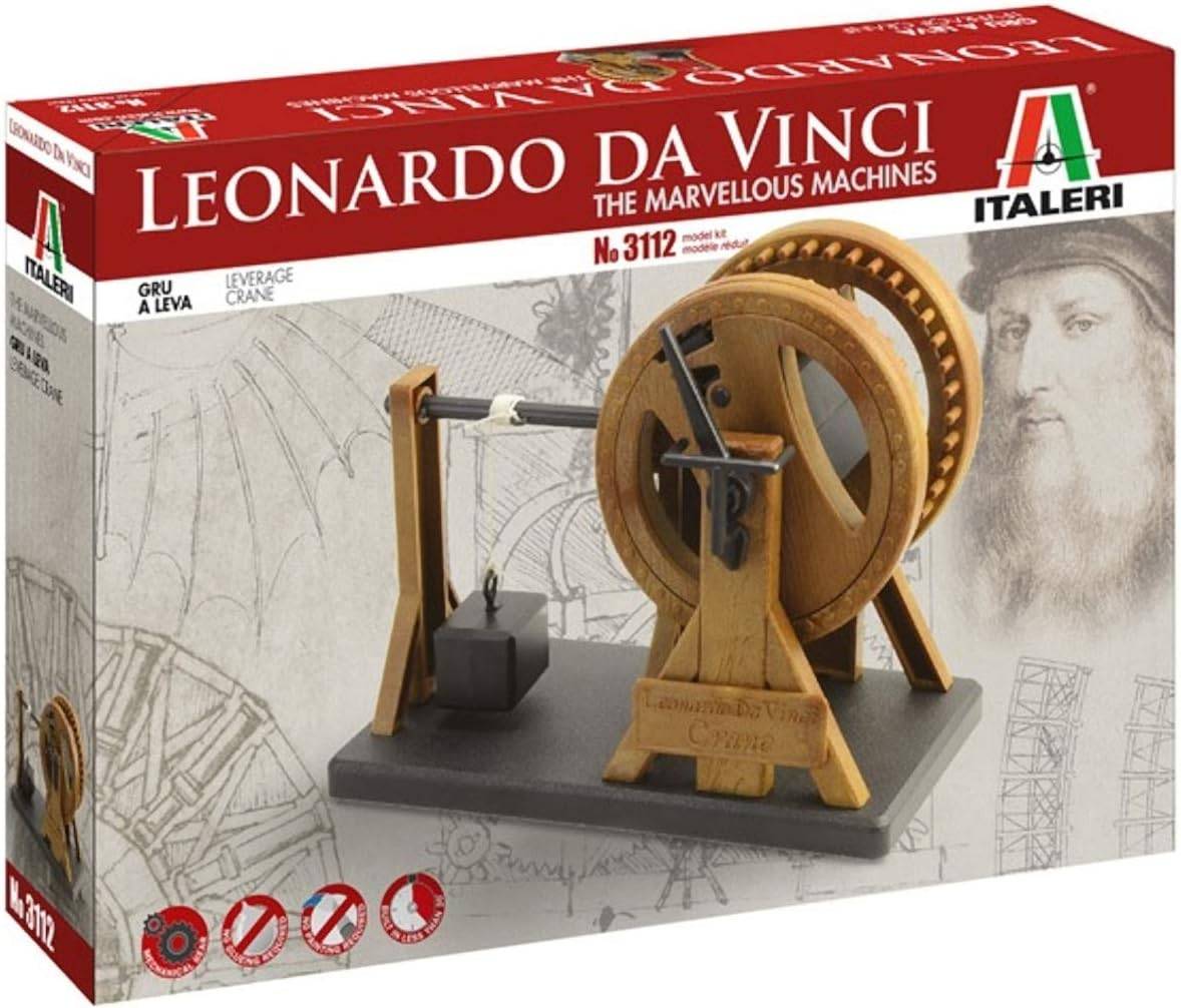 Leonardo Da Vinci Leverage Crane