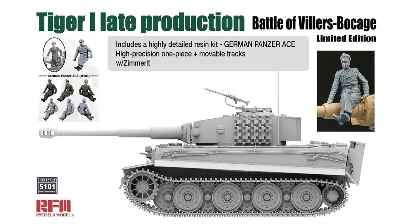 Tiger I Late Production Battle of Villers-Bocage Limited Edition – Image 2